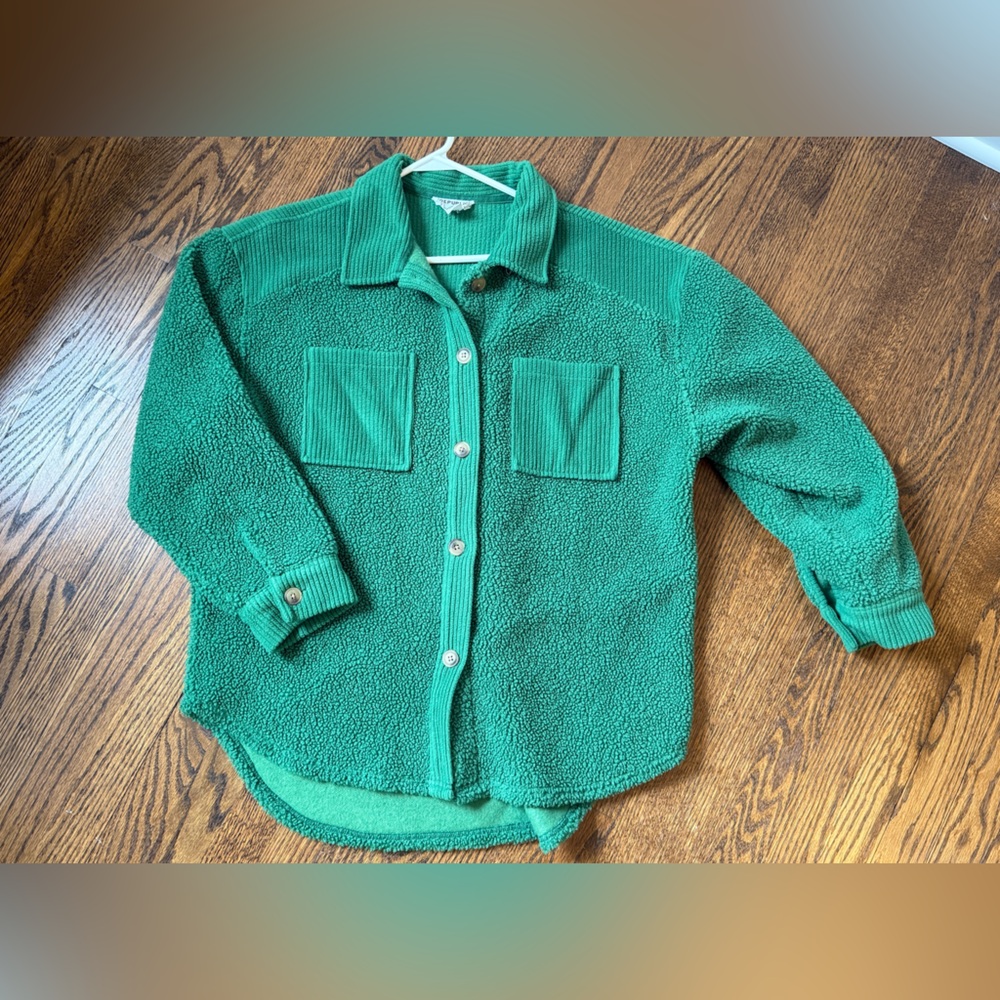Green Women's Republic Sweater shacket